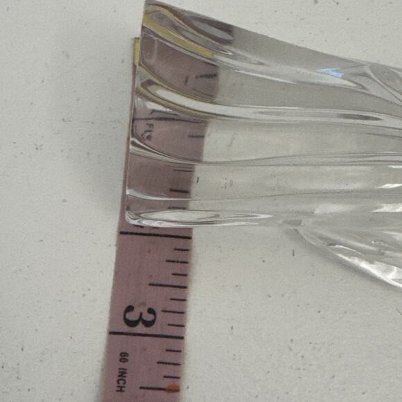 VTG GORHAM Lead Crystal MARY Nativity Figurine Replacement 24K GOLD PLATED Trim - Picture 9 of 9